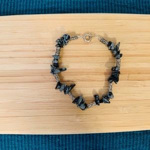 🌟 3/$15 Black Stone Bracelet
